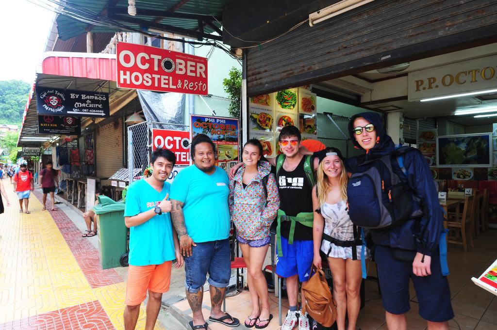 October Hostel Koh Koh Phi Phi Don Extérieur photo